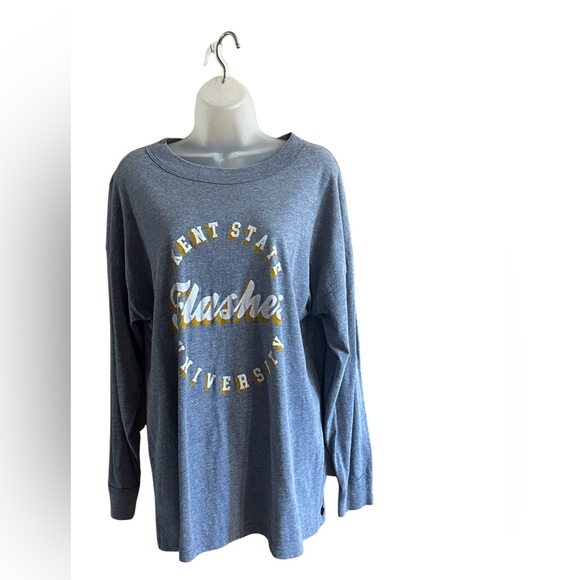 VS Pink Collegiate Collection • KSU Mock - Neck Long Sleeve Crew - Picture 1 of 2
